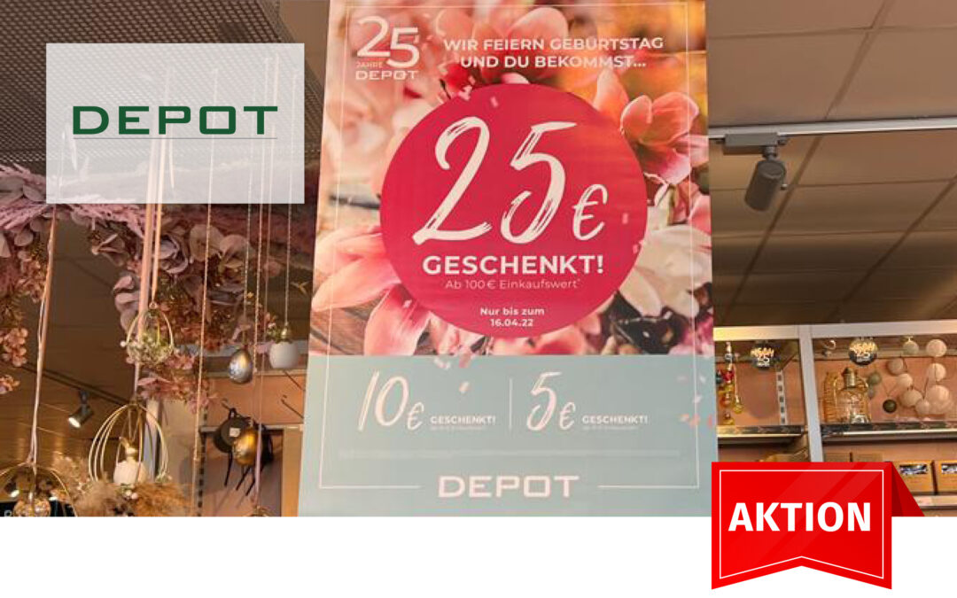 Depot feiert Geburtstag