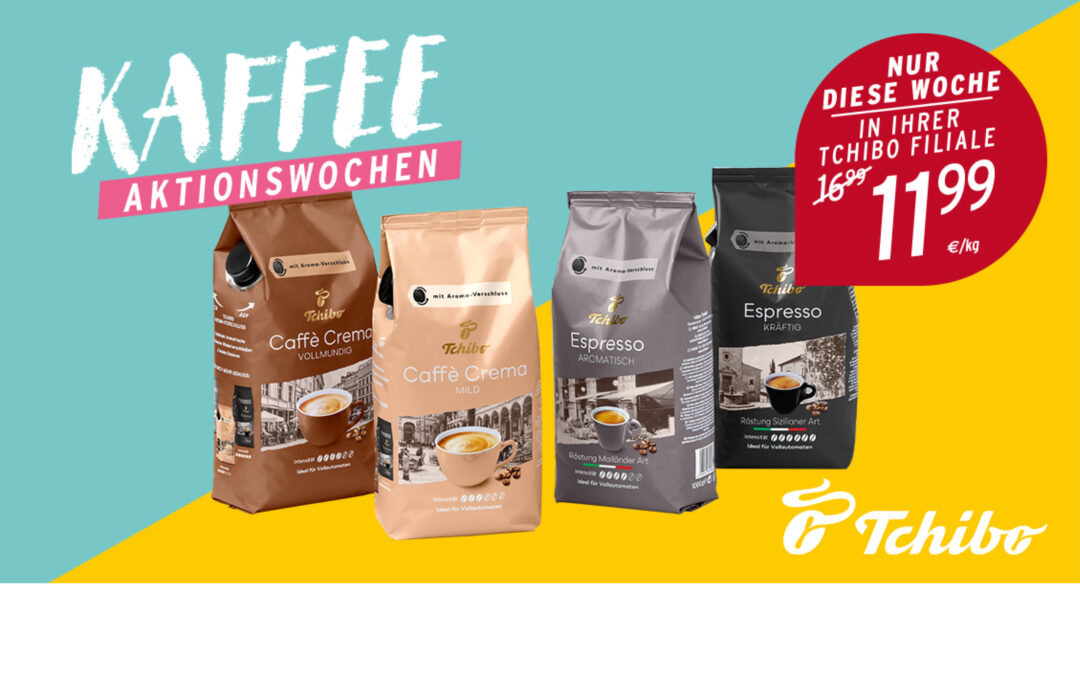 Tchibo Kaffeeaktions-Wochen