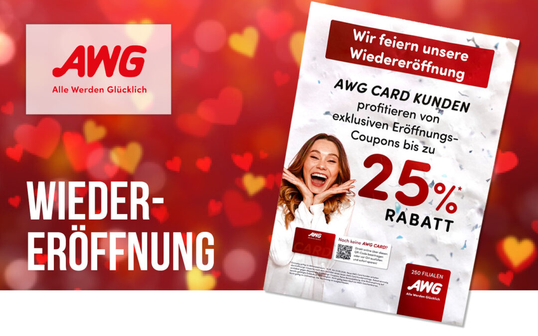 AWG erstrahlt im neuen Look!