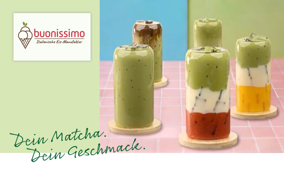 Matcha -Vielfalt bei Buonissimo!