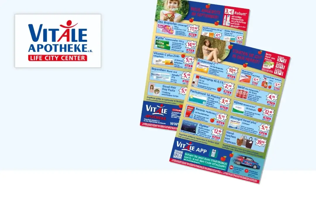 Vitale Angebote September / Oktober