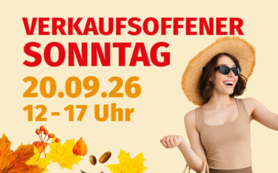 Verkaufsoffener Sonntag September 2026